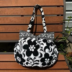 Vera Bradley Night and Day Zipped Shoulder Bag